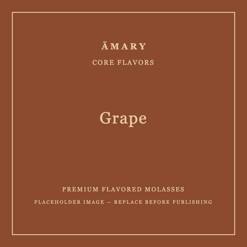 ĀMARY Grape flavored molasses packaging