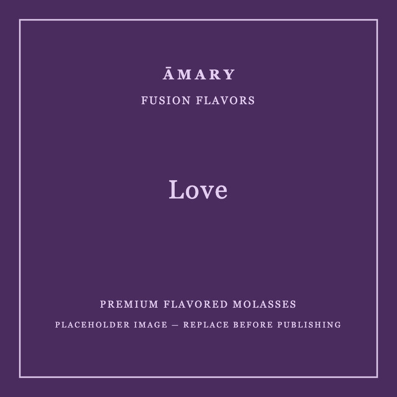 ĀMARY Love flavored molasses packaging