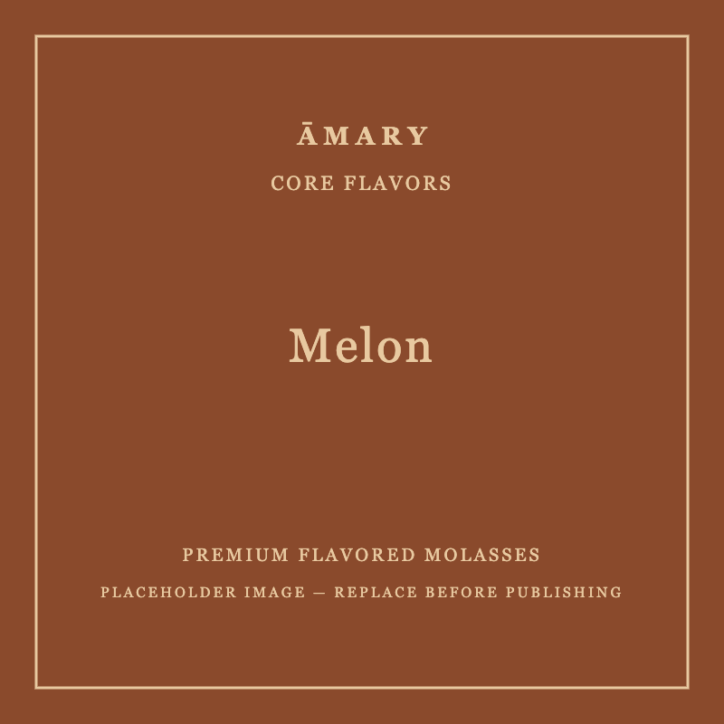 ĀMARY Melon flavored molasses packaging