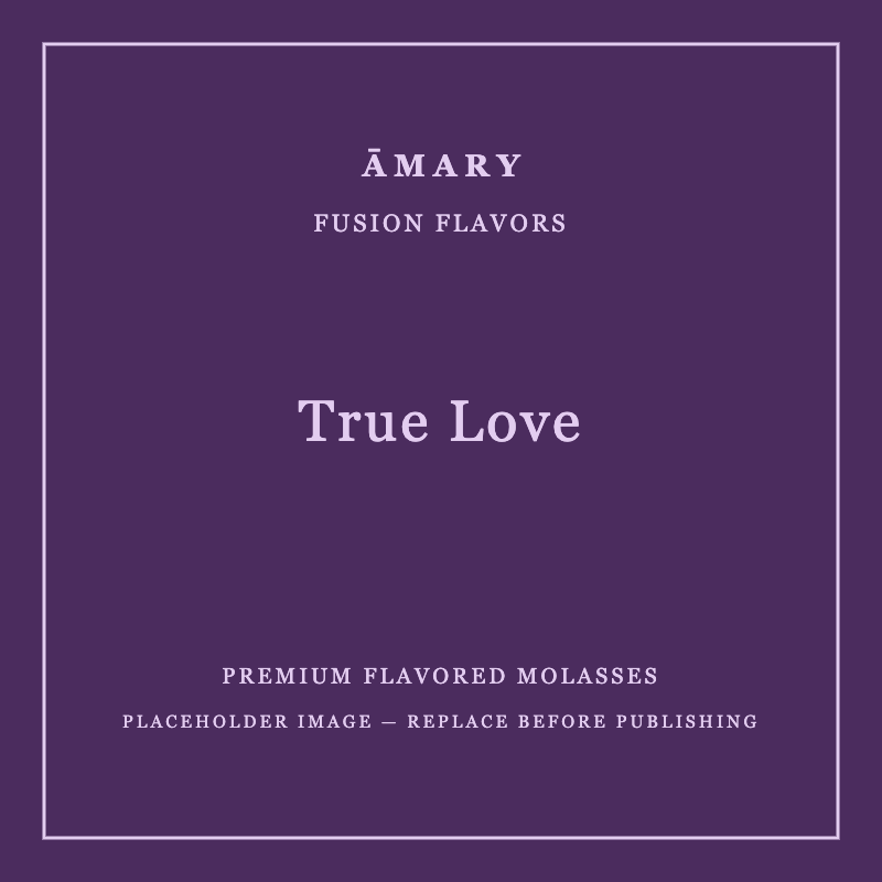 ĀMARY True Love flavored molasses packaging